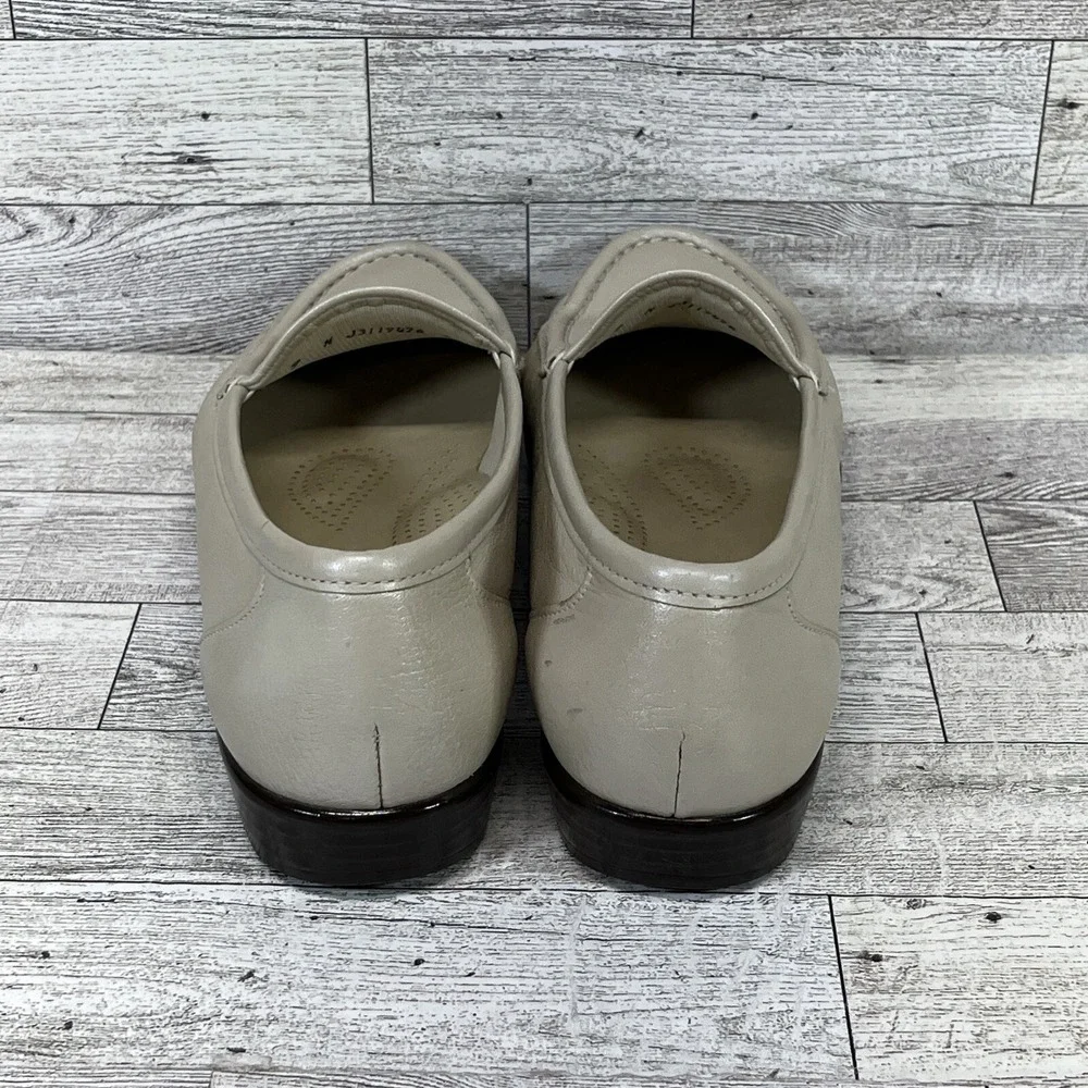 SAS Tripad Comfort Simplify Slip On Loafer‎ Pearl Bone Ivory Women Size 9N